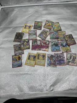 Lot Of 22 Mixed Pokemon Cards| played Condition| All Sleeved! - Image 1