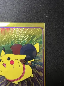 Flying Pikachu Jumbo Card Topps 4 of 5 Pokemon TV Animation Edition Series 2 - Image 3