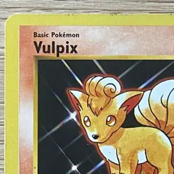 Pokemon TCG Base Set Shadowless Vulpix Ninetales Wizards 1999 2 Card Lot - Image 2