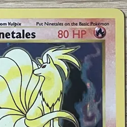 Pokemon TCG Base Set Shadowless Vulpix Ninetales Wizards 1999 2 Card Lot - Image 4