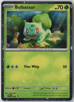 Bulbasaur - (Cosmos Holo) Promo SV: Scarlet & Violet Promo Cards 046 NM - Image 1