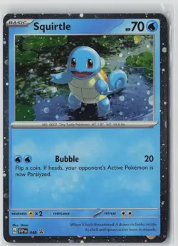 Squirtle - (Cosmos Holo) Promo SV: Scarlet & Violet Promo Cards 048 NM - Image 1