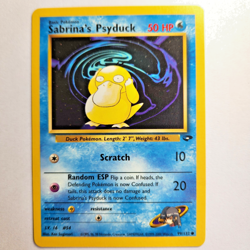 Sabrina's Psyduck 99/132 Pokemon TCG Gym Challenge NM Vintage 2000 Card - Image 2