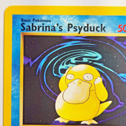 Sabrina's Psyduck 99/132 Pokemon TCG Gym Challenge NM Vintage 2000 Card - Image 3