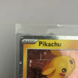 Pokemon Pikachu TEF Stamped Holo Rare 051/162 Basic 70 HP Random Spark Card - Image 2