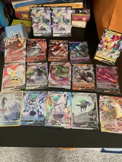 Pokemon Vmax V Card Lot Drampa Tornadus Dracozolt - Image 1