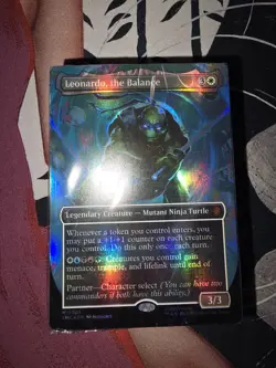 MTG - Teenage Mutant Ninja Turtles Commander Deck - Turtle Power! DECK ONLY - Image 1