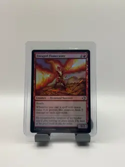 MTG, Enraged Flamecaster FOIL $3 ORDER MIN 135 Lorwyn Eclipsed Foil - Image 1