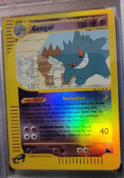 Pokemon Skyridge Gengar 10/144 PSA 8 NEAR MINT - MINT Reverse Holo - Image 2