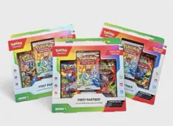 Pokemon TCG First Partner Illustration Collection Series 1 - LOT of (3) - NEW - Image 1