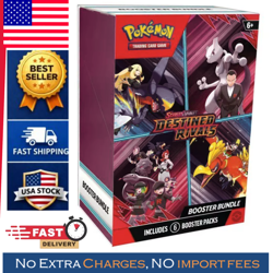 Pokemon Scarlet & Violet Destined Rivals Booster Bundle Box Sealed - DROP 2 - Image 1