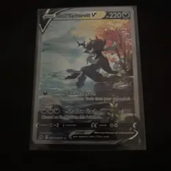 Pokemon Hisuian Samurott V, Crown Zenith Galarian Gallery #GG51 - Image 1
