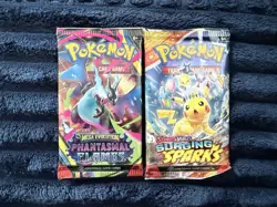 Pokemon Ascended Heroes Mini Tin/PHANTASMAL FLAMES & BURNING SPARKS BOOSTERS - Image 3