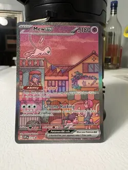 Pokemon Mew EX Full Art Promo Holo 053 Scarlet & Violet Psychic Basic 180 HP - Image 1