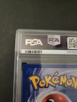 PSA 8 NM-MT 1999 POKEMON BASE SET 1999-2000 “4TH PRINT” #44 BULBASAUR - Image 3