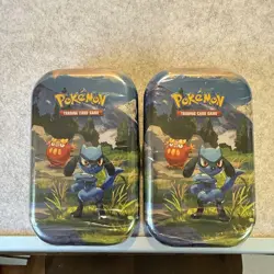 Pokemon Ascended Heroes Riolu Mini Tin 2 Booster Packs. Sealed! Lot of 2!! - Image 1