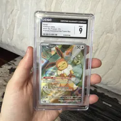 Pokemon CGC 9 Eevee Promo 2025 #173 SVP Prismatic Evolutions ETB English - Image 1