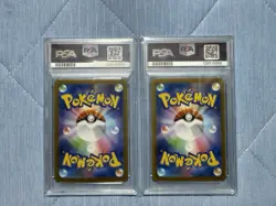 SHIP ASAP PSA 10 Sequential Set Reshiram Zekrom SAR Black Bolt Pokemon Japanese - Image 2