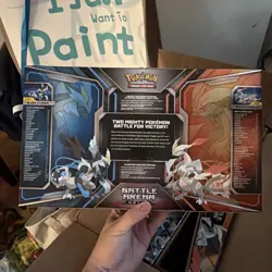 Pokemon Black Kyurem Vs White Kyurem Battle Arena Collection Box. Set of 8 - Image 2