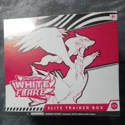 Pokemon TCG: Scarlet & Violet - WHITE FLARE Elite Trainer Box FACTORY SEALED ETB - Image 1