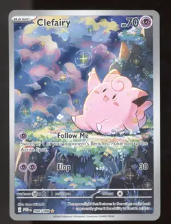 2026 Pokemon Mega Evolution Perfect Order Clefairy Secret Rare #094/088 - Image 1