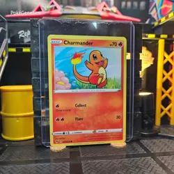 Charmander Vivid Voltage Pokemon TCG 023/185 Sword & Shield SWSH04 Common - Image 3