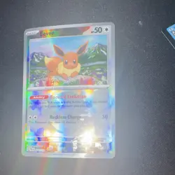 Pokemon Eevee 074/131 Sv: Prismatic Evolutions Holo Basic Common 50HP 2025 - Image 1