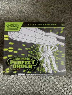 Pokemon TCG: Perfect Order ETB (Elite Trainer Box) - New Sealed - IN HAND - Image 1