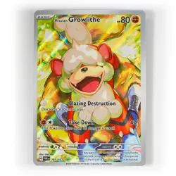 Pokemon - Hisuian Growlithe - 181/167 - SV Twilight Masquerade - Image 1