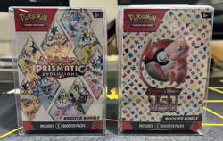 Scarlet & Violet Prismatic Evolutions & 151 Booster Bundle Box - Lot of 2 SEALED - Image 1