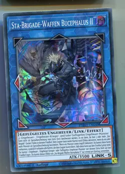 Yu-Gi-Oh! Sta Brigade Waffen Bucephalus II Super Rare PHHY-DE048 - Image 1