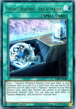Vaylantz Wakening - Solo Activation DABL-EN068 Ultra Rare 1st Edition Yugioh - Image 1