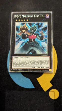 RA05-EN047 D/D/D Marksman King Tell Starlight Rare 1st Ed YuGiOh - Image 1
