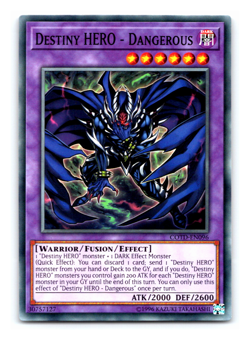 Destiny HERO - Dangerous - COTD-EN096 - Common - Yugioh - Image 1