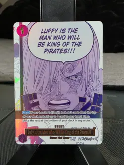 Luffy Is The Man Who Will Be King Of The Pirates!!! OP12-079 - Image 1