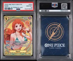 2026 ONE PIECE EB03 ENGLISH - NAMI 053 - SPECIAL ALTERNATE ART PSA 10 (GEM MINT) - Image 3