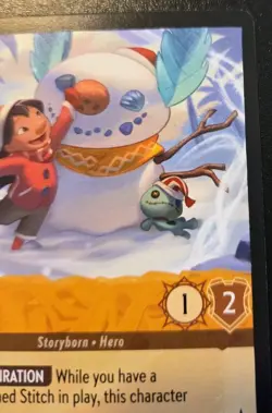 Lilo - Snow Artist 2/204 Common Winterspell Disney Lorcana TCG - Image 3
