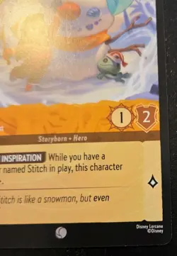 Lilo - Snow Artist 2/204 Common Winterspell Disney Lorcana TCG - Image 5