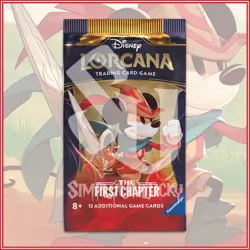 Disney Lorcana TCG: The First Chapter Booster | FACTORY SEALED Pack - Image 1