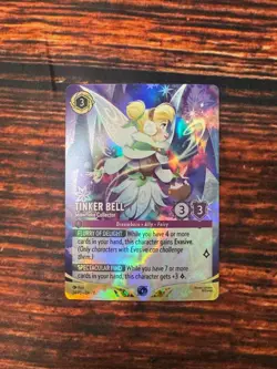 Lorcana Tinker Bell Promo Foil Snowflake Collector Set Championship Disney Promo - Image 1