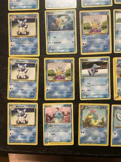 Pokemon TCG Water Type 50 Card Lot - Squirtle, Wartortle, Poliwag, Krabby - Image 2