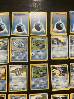 Pokemon TCG Water Type 50 Card Lot - Squirtle, Wartortle, Poliwag, Krabby - Image 5