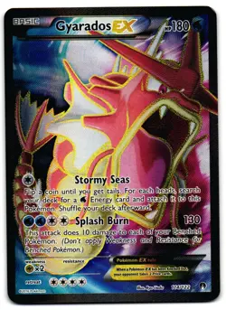 Gyarados EX 114/122 - BREAKpoint Rare Ultra Pokemon TCG - LP Card - Image 1