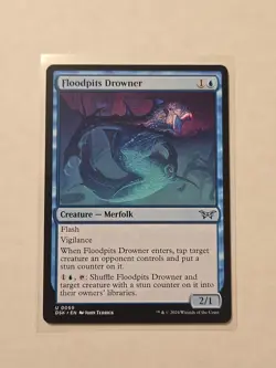 Floodpits Drowner - Duskmourn: House of Horror - LP - Uncommon - Creature - Image 1