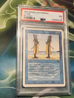 MTG Magic the Gathering - Clone - Revised - PSA 7 - Image 1