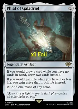 MTG LOTR: Tales of Middle-earth LTR Phial of Galadriel MINT (SELECT) - Image 2