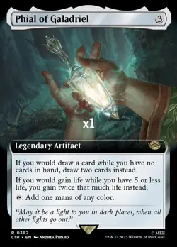 MTG LOTR: Tales of Middle-earth LTR Phial of Galadriel MINT (SELECT) - Image 3
