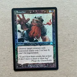 Wizards of the Coast Magic: The Gathering Smother Black Instant Onslaught foil - Image 1