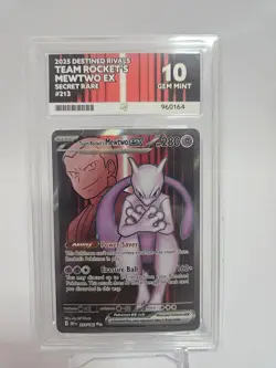 Team Rockets Mewtwo EX 213/182 - Destined Rivals - Pokemon Card - Ace 10 - Image 1