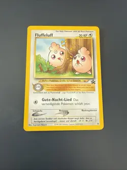 Fluffeluff Black Star Promo Pokemon Karte Deutsch WP36 - Image 1